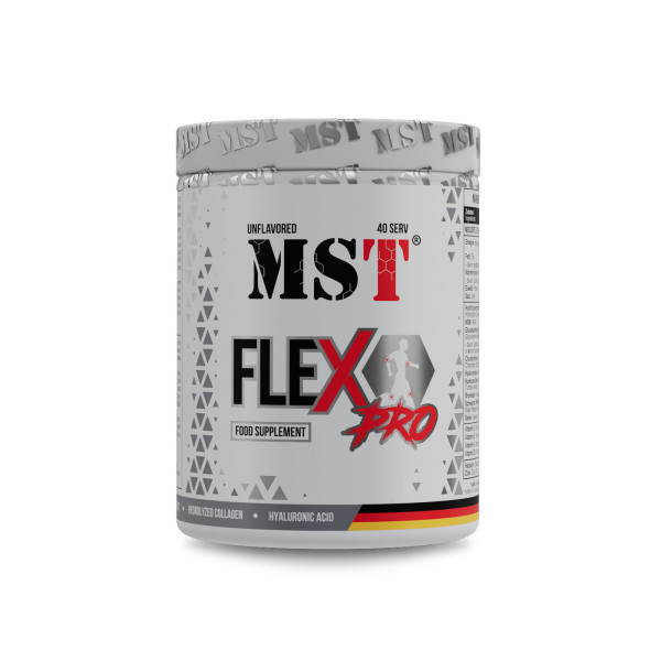 Комплекс для суглобів та зв'язок MST Flex Pro, з колагеном, 420 грам Комплекс для суглобів та зв'язок MST Flex Pro, з колагеном, 420 грам