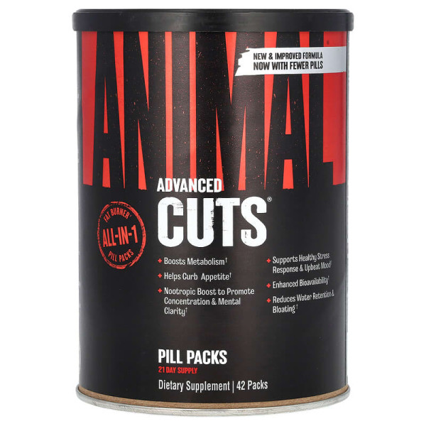 Жироспалювач Universal Nutrition Animal Cuts 42 пакети