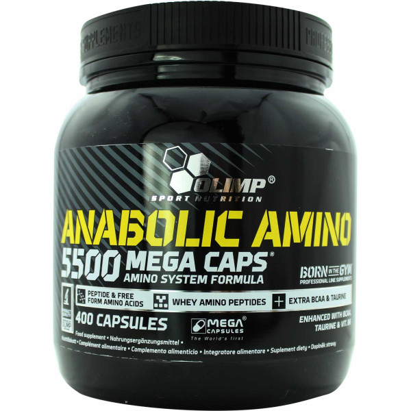 Anabolic Amino 5500 Mega Caps (400 капсул)
