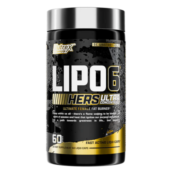 Жироспалювач для жінок Nutrex Lipo 6 black Hers Ultra Concentrate (60 капсул)