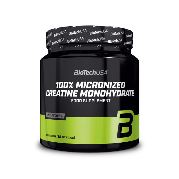 Моногідрат креатину BioTech USA 100% Creatine Monohydrate (300 грам) Без смаку
