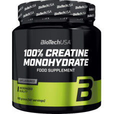 Моногидрат креатина BioTech USA 100% Creatine Monohydrate (500 грамм)