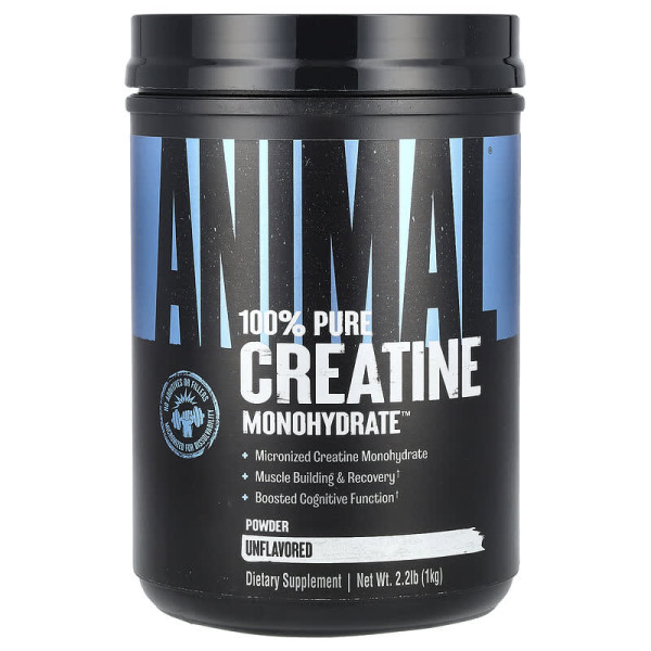 Креатин моногидрат Universal Nutrition Animal Micronized Creatine, 1000 грамм