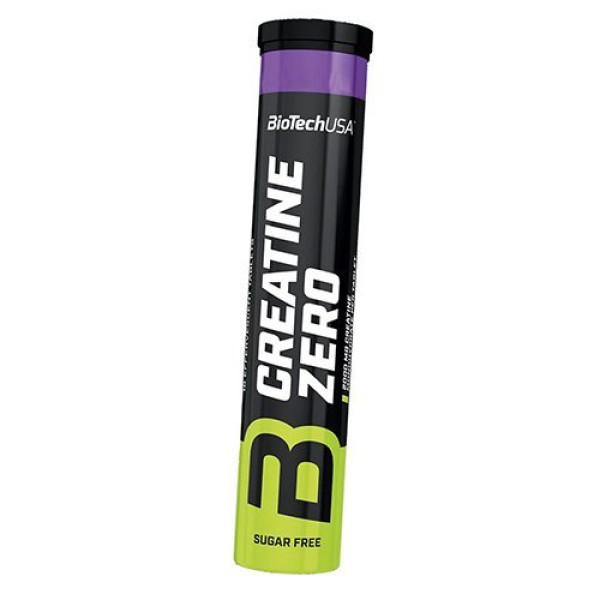 Креатин моногідрат BioTech USA Creatine Zero Effervescent, 18 таблеток