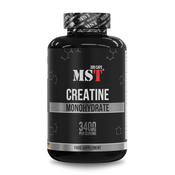 Креатин моногідрат MST Creatine Monohydrate 3400 mg 300 caps