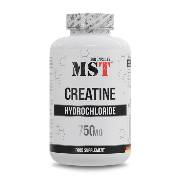 Креатин гидрохлорид MST Creatine Hydrochloride 750 mg (300 капсул)