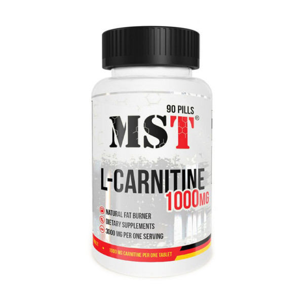 Зниження та контроль ваги MST L-Carnitine 1000 90 pills