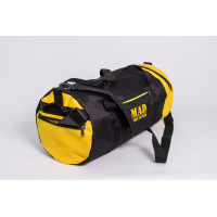 Спортивная сумка MAD 40L черно-желтая