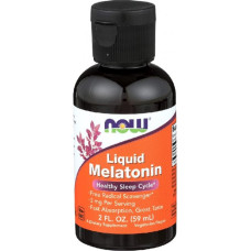 Вітаміни NOW Foods Liquid Melatonin 2 Fl Oz Мелатонін