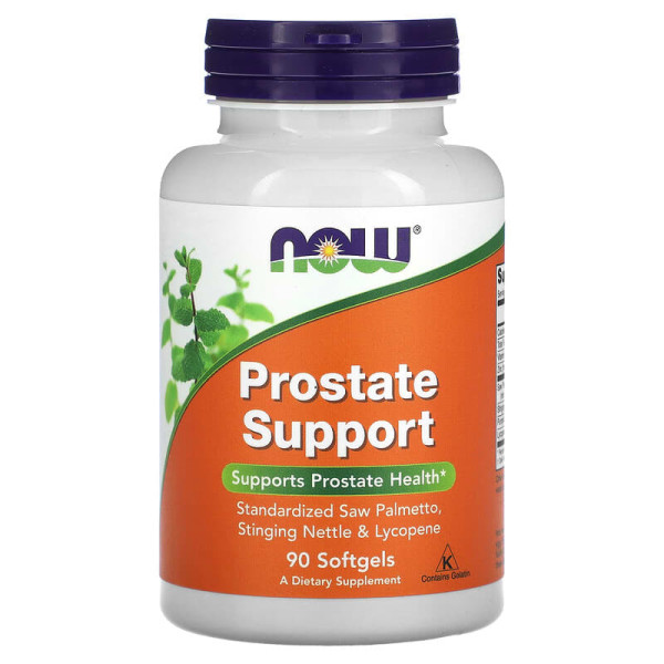 Комплекс для простаты NOW Foods, Prostate Support, поддержка мужского здоровья, 90 гелевых капсул