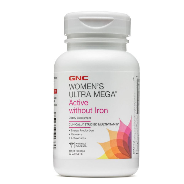 Womens Ultra Mega Active Without Iron (90 caplets)