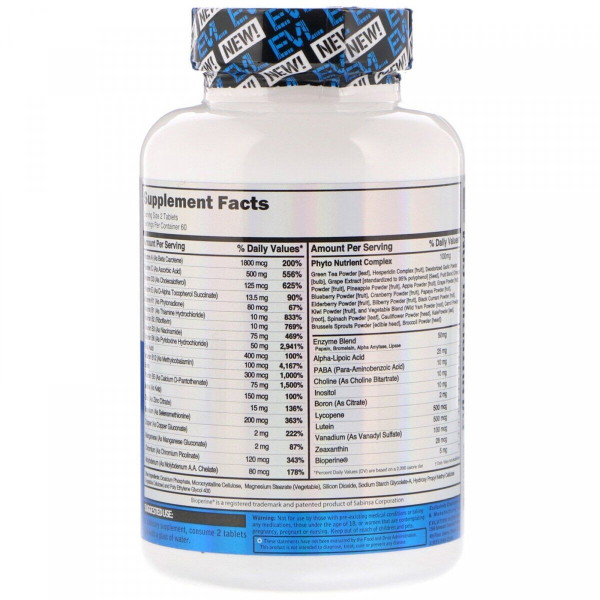 EVLution Nutrition, VitaMode 60 таблеток
