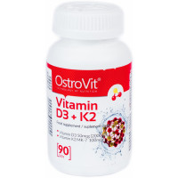 VITAMIN D3 + K2 (90 таблетс)