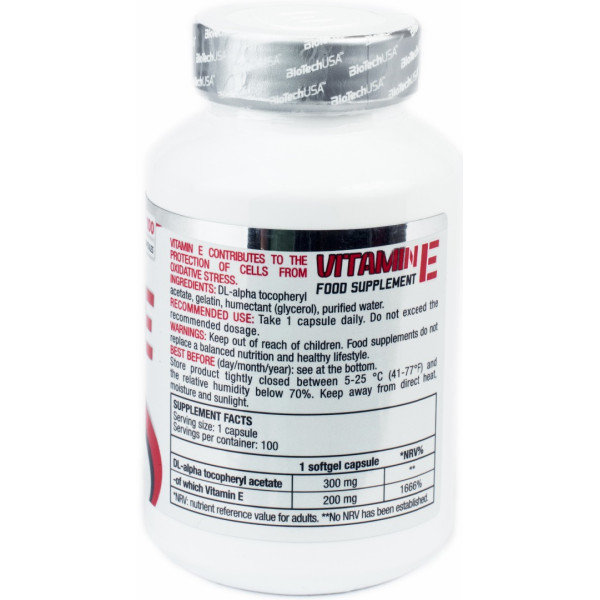 Vitamin E (100 таблетс)