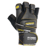 Перчатки для тяжелой атлетики Power System Raw Power PS-2810 S Black/Yellow
