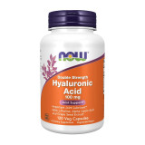 Гиалуроновая кислота NOW Hyaluronic Acid (120 veg капсулы)