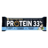 Блок Протеїнових батончиків Protein Bar 33% Асорті та 4-х смаків 25шт х 50 г (мікс 4 смаку, Без додавання цукру) NEW