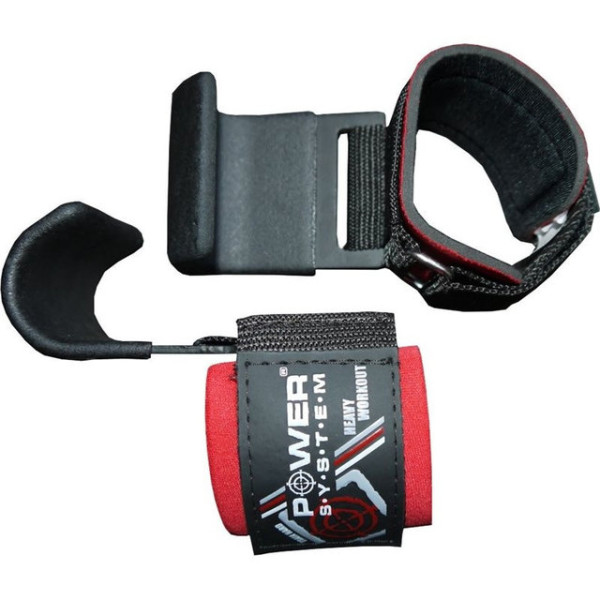 КРЮКИ ДЛЯ ТЯГИ НА ЗАПЯСТЬЯ HARDCORE HOOKS PS - 3310