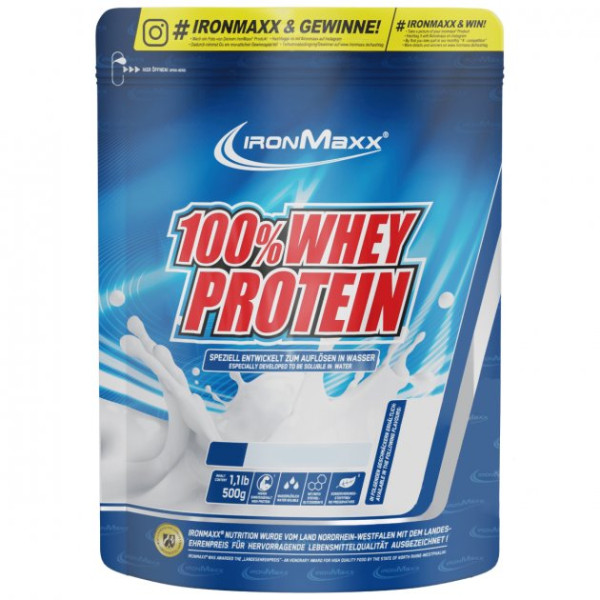 Протеїн IronMaxx 100% Whey Protein 500 г