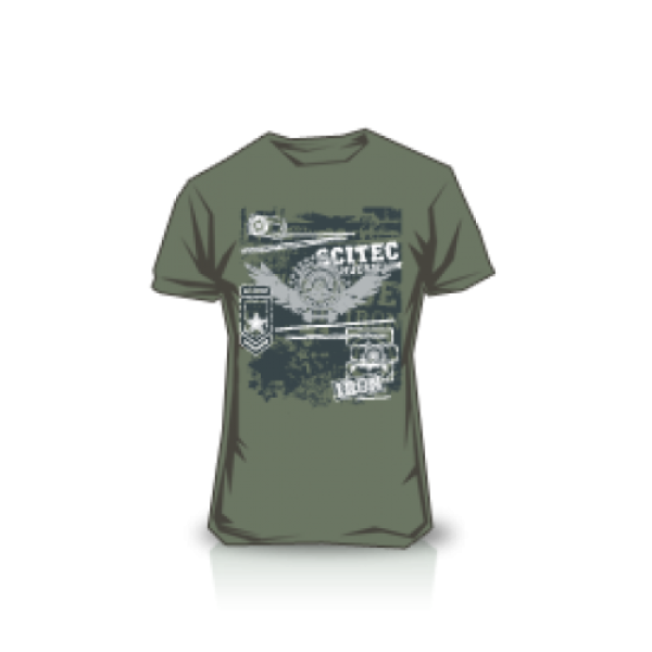 T-shirt Made of Iron Green