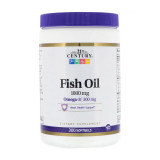Жирні кислоти 21st Century Fish Oil 1000 mg, 300 капсул Жирні кислоти 21st Century Fish Oil 1000 mg, 300 капсул