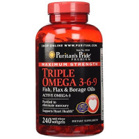 Maximum Strength Triple Omega 3-6-9 (240 капсул)