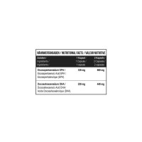 Жирні кислоти MST Omega 3 Selected 55%, 500 капсул