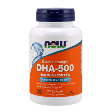 Жирні кислоти Now Foods DHA-500/250 EPA (90 капсул)