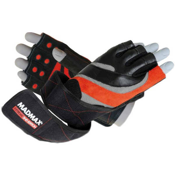 Перчатки мужские MadMax Extreme 2ND MFG-568 black/red
