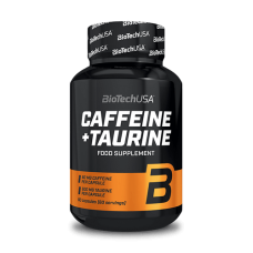 Кафеїн + таурін BioTech USA Caffeine + taurine (60 капсул)