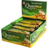 Блок батончиков Quest Protein Bar арахисовое масло (60 грамм) - 12 шт Блок батончиков Quest Protein Bar арахисовое масло (60 грамм) - 12 шт