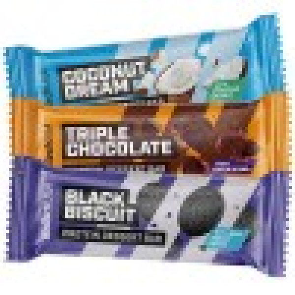 Протеиновый батончик Protein Dessert Bar BioTech, black biscuit, 50 грамм Протеиновый батончик Protein Dessert Bar BioTech, black biscuit, 50 грамм