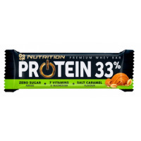 Батончик протеїновий Go On Nutrition Protein Bar 33% - 50 грам Солона карамель (Без цукру)