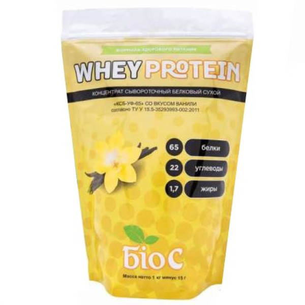 Whey protein Біос (Гадяч) 65 % (1 кг)
