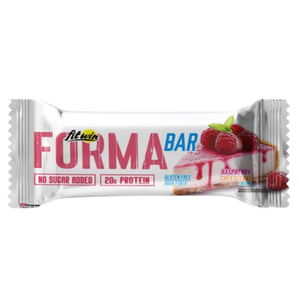 Блок Протеиновыx батончиков FitWin Forma Bar, 12 шт по 60 гр Малиновый чизкейк (без сахара) Блок Протеиновыx батончиков FitWin Forma Bar, 12 шт по 60 гр Малиновый чизкейк (без сахара)