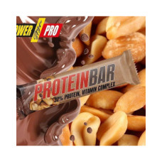 Блок батончиков Power Pro Protein Bar с арахисом и карамелью 60г - 20 шт