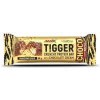 Блок Батончиков Amix Nutrition Tigger Zero Multi Layer Protein Bar, Марципановый торт 60 грамм - 20 шт