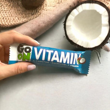 Дієтичний батончик Go On Nutrition Vitamin Bar, 45 грам з кокосом+Л-карнітин+вітаміни