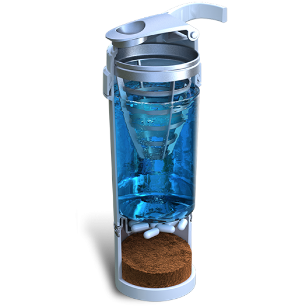 Cyclone Shaker Body&Fit (650 мл) розовый