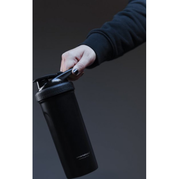 Шейкер спортивный SmartShake Insulated Steel 750 мл Black Шейкер спортивный SmartShake Insulated Steel 750 мл Black
