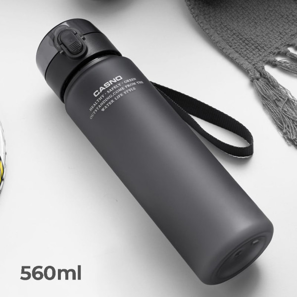 Пляшка для води CASNO 560 мл (KXN-1115 Grey)