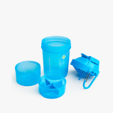 Шейкер 3 в 1 SmartShake Original2Go NEON neon blue (блакитний неон) (600 мл)