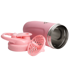 Шейкер із нержавіючої сталі SmartShake Reforce Stainless Steel, DC Supergirl
