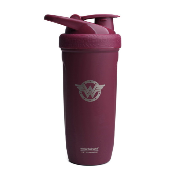 Шейкер із нержавіючої сталі SmartShake Reforce Stainless Steel, DC Wonderwoman