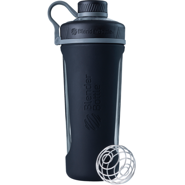 Шейкер Radian Glass (820 ml) Black (СКЛО)