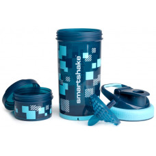 Шейкер SmartShake Revive 750 мл Pixel Blue / Синий пиксель