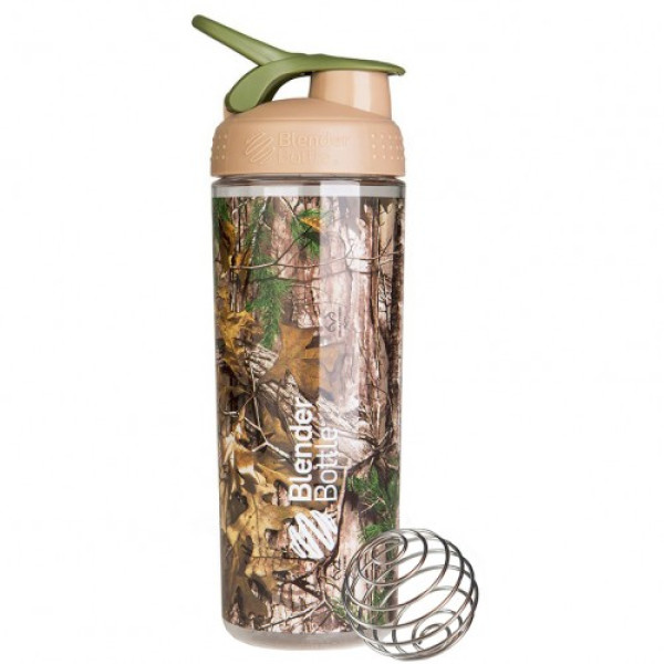 Шейкер Sleek з кулькою 820 ml - коричневий (Real Tree)