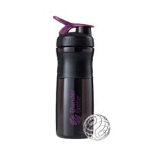 Шейкер Blender Bottle SportMixer Чорно-фіолетовий (828 мл)