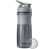 Шейкер Blender Bottle SportMixer Серый (828 мл.) Шейкер Blender Bottle SportMixer Серый (828 мл.)
