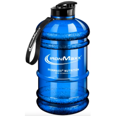 IronMaxx, Шейкер IM Water Gallon, синий-матовый, 2200 мл